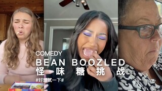 「BEAN BOOZLED」是国外的一种糖果，相同的颜色有两种口味。一种美味，一种怪味！而怪味里面有：洗碗水，鼻屎，死鱼，肝脏这些。你永远不知道自己会吃到什么