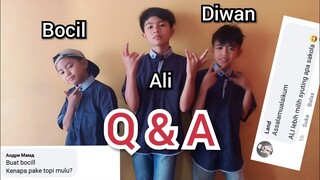 Q & A DIWAN ALI BOCIL | perayaan 4000 subscriber | channel muhyi official