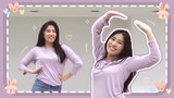 The full-blooded girl dances to TWICE's song "What is Love"