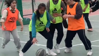 Referee: As long as you don't pull each other's hair, my whistle is just for show.