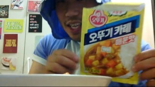 ASMR EATING SOUNDS/MUKBANG - 카레라이스 KOREAN CURRY RICE AND BEEF
