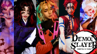 Demon Slayer Upper Moon Demon Characters in real life (Cosplay)