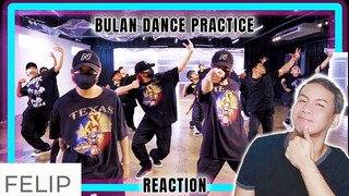 FELIP - 'Bulan' Dance Practice REACTION