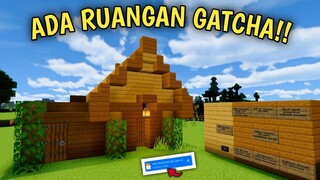 ADA RUANGAN GATCHA DIDALAM RUMAH REDSTONE INI🤣 - Map Showcase Minecraft #67