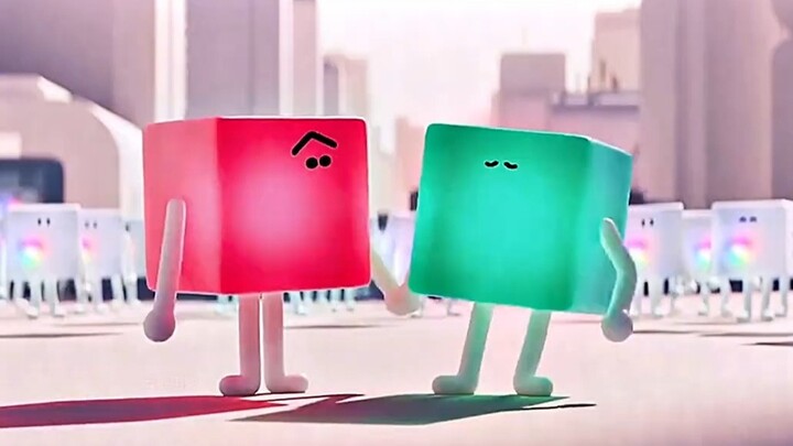 แค่คนสี่เหลี่ยมจับมือกัน ก็เปลี่ยนเป็นสีอะไรก็ได้!