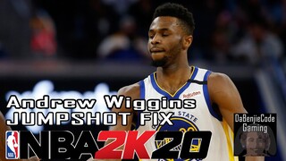 Andrew Wiggins Jumpshot Fix NBA 2K20