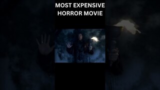 MOST EXPENSIVE HORROR MOVIE | #shorts #shortsvideo #viral #movierecap