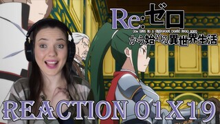 Re:Zero  S1 E19 - "Battle Against the White Whale" Reaction