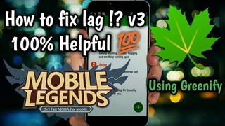 Fix lag Mobile legends for 1gb Ram 100% Legit Philippines 2019 V3