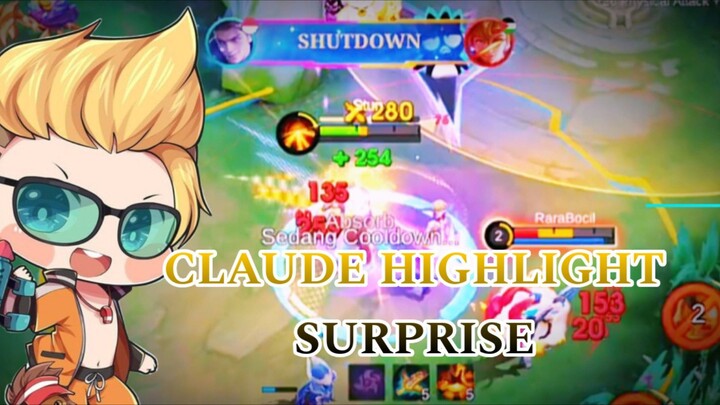 CLAUDE HIGHLIGHT SURPRISE