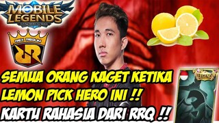 SIALAN LEMON MEMANG THE REAL BUAH-BUAHAN! GA ADA YG SANGKA DIA PICK HERO INI!