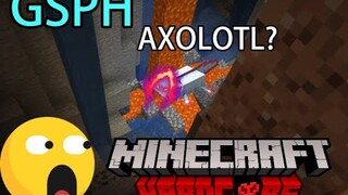 GSPH Minecraft HARDCORE  Part 2 - The MOST DANGEROUS AXOLOTL!