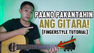 Paano mag-Fingerstyle sa Gitara(Easy tutorial for beginners) | Fellow Sheep Ricky