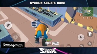 nyobain senjata baru