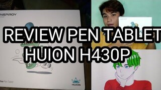 Pen tablet HUION h430p review