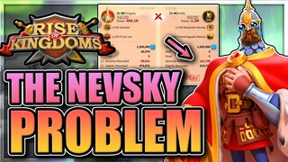 The problem with Nevsky rally testing [doing it wrong?] Rise of Kingdoms