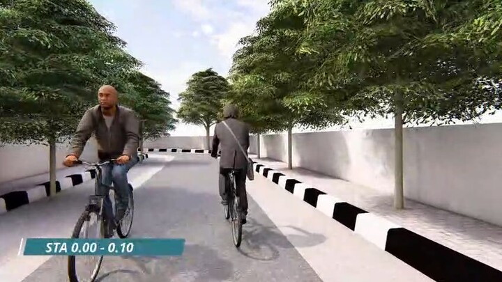 3d jalan kawasan elit