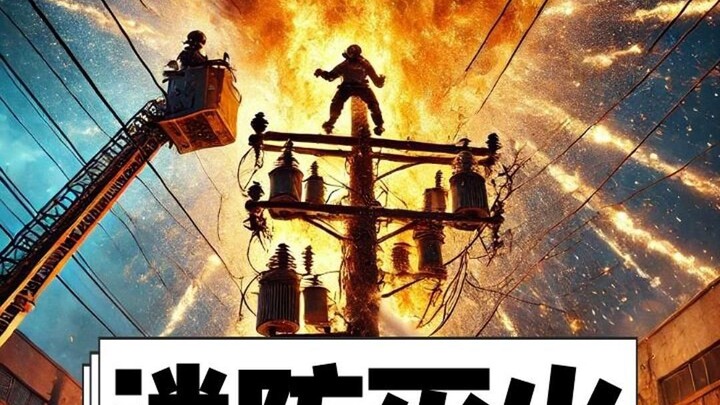 Bisa semprot air saat kabel listrik terbakar? Coba lihat cara kerjanya ini!