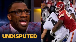 UNDISPUTED - Shannon is very disappointed with officials after Chiefs-Raiders game goes viral