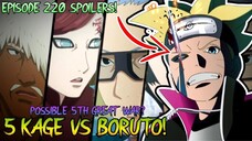 5 Kages Papatayin si BORUTO! - Ang Pagtatapos ng Kawaki: Otsutsuki Awakening Arc | Boruto ep 220