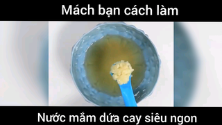 Mách bạn cách pha nước mắm ngon