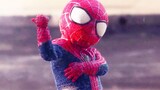 Spider-Man baby is short on hands and feet, but as agile!