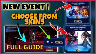 NEW SECRET EVENT MOBILE LEGENDS ! CLAIM FREE 50 DIAMONDS | GUINEVERE EPIC & HAYABUSA EPIC FOR FREE |