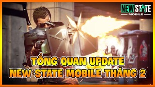 TỔNG QUAN PUBG NEW STATE MOBILE UPDATE THÁNG 2: SÚNG MỚI, CHẾ ĐỘ MỚI, M249 C2 CÓ KHIÊN CỰC CHẤT =))