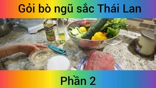 Gỏi bò ngũ sắc Thái Lan #2