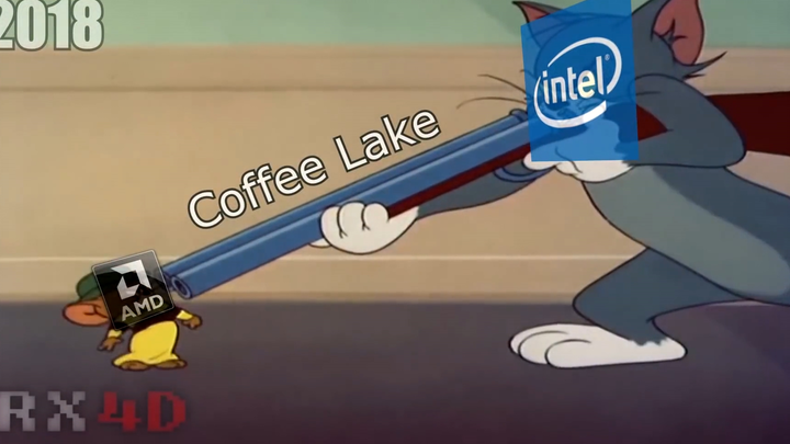 猫和老鼠(×) Intel and AMD(√)