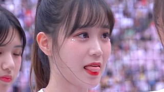 สาวเกาหลี สาวงามเชียร์ลีดเดอร์เต้นสุดฮอตแลบลิ้น