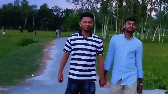 A Beautiful Walk with a Friend