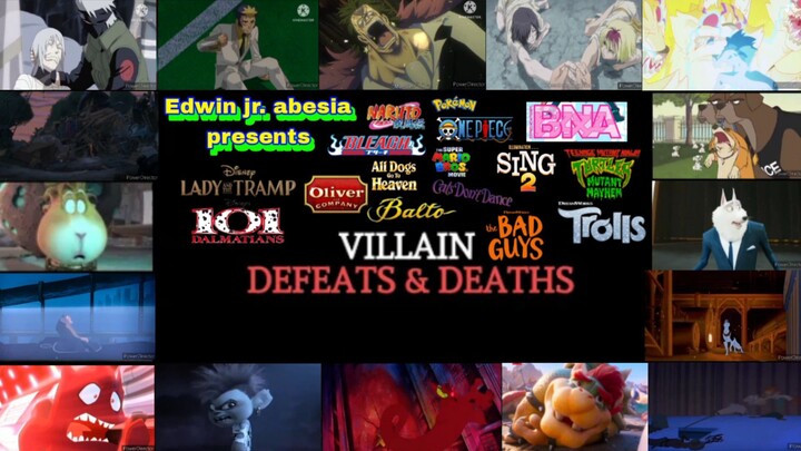 Edwin jr. abesia Presents for Villains Defeats and Death