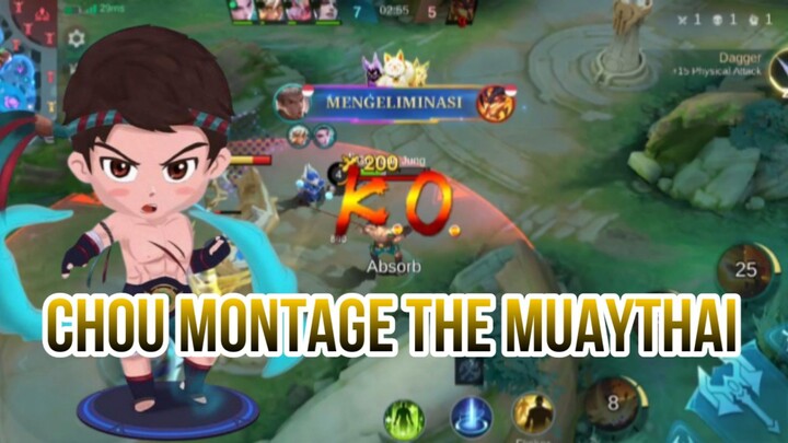 CHOU MONTAGE THE MUAYTHAI