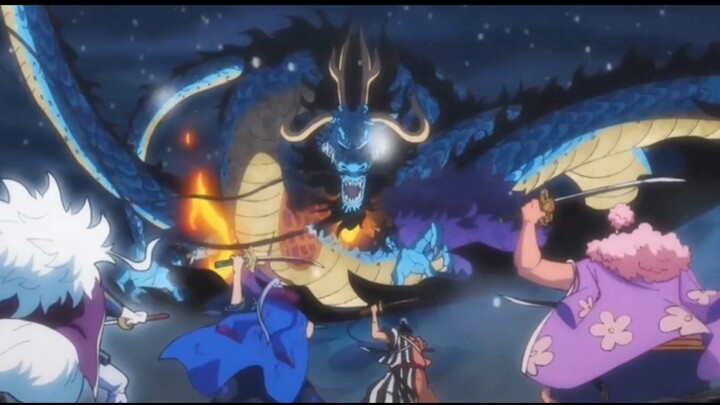 [Super Burning] The Nine Red Scabbards angrily kill Kaido! Oden's two-sword style, Taoyuan's ten pun