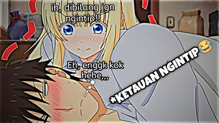 Udh Gk Boleh Ngintip Eh Lu Tetep Maksa Ngintip🗿😂 || Jedag Jedug Anime