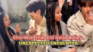 Fans GOT AWE Reaction of Choi Woo Shik and Halle Bailey UNEXPECTED INTERACTIONS