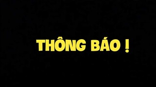 THÔNG BÁO !