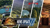 JWE 2 NEWS | What is the mystery aquatic? + ALL 5 BIOMES | Jurassic World Evolution 2 news