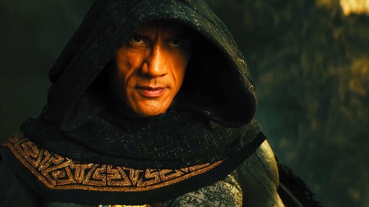 Momen penuh energi Black Adam, hanya mendengar namanya saja, dia adalah pahlawan super tingkat kreas