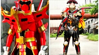 [Special Effects Fantasy] The same period Super Sentai Sentai Red vs. the same period Kamen Rider Fi