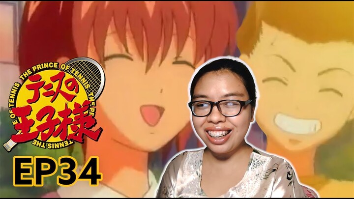 PRINCE OF TENNIS EPISODE 34 REACTION VIDEO  | TWIST SPIN SHOT