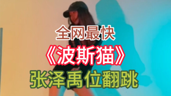 全网最快《波斯猫》张泽禹位翻跳｜我跳的未必有我儿子烧