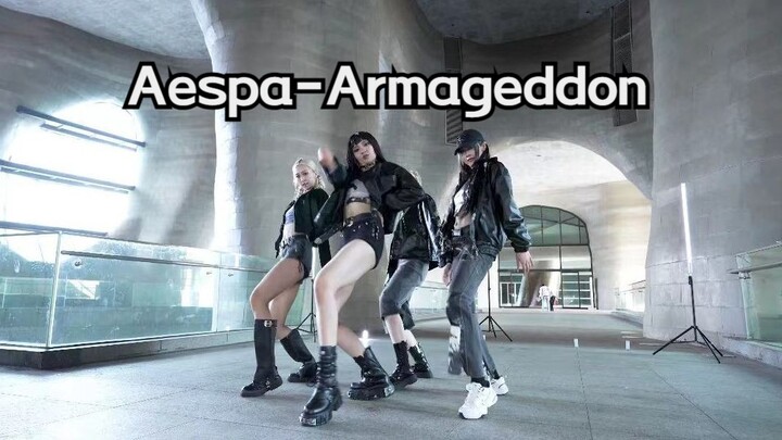 连头发丝都还原的Aespa- Armageddon翻跳｜乘上末日的末班车