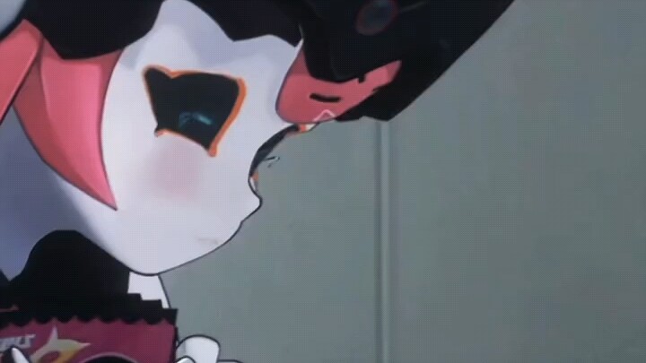 The person who invented the radish-leg machine girl is truly a genius.