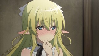 Gadis elf memanfaatkan cederamu untuk memberi makanmu dengan mulutnya dan bahkan menarik rambutmu.