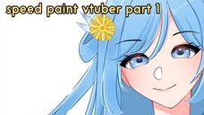 drawing vtuber part 1 | speed paint