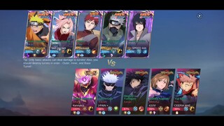 Naruto vs. Jujutsu Kaisen! BATTLE OF THE ANIME COLLAB SKIN!!