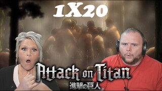 ATTACK ON TITAN 1x20 REACTION | Erwin Smith: The 57th Exterior Scouting Mission, Part 4