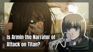 Is Armin Narrator of Attack on Titan Explain in 2 Minutes